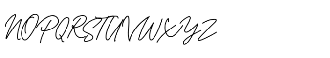 Riads Script Font UPPERCASE