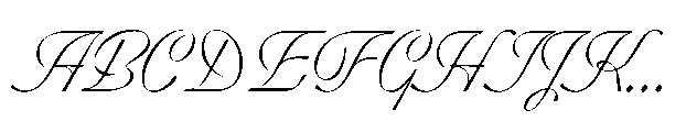 Ribbonetta Font UPPERCASE