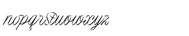 Ribbonetta Font LOWERCASE