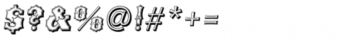 Ribfest Open L Regular Italic Font OTHER CHARS