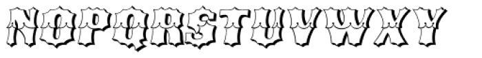 Ribfest Open Regular Italic Font UPPERCASE