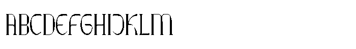 Ribgy Font UPPERCASE