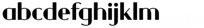 Ribuah Sans Bold Font LOWERCASE
