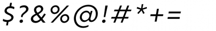 Ricardo Regular Italic Font OTHER CHARS