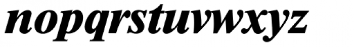 Riccione Serial ExtraBold Italic Font LOWERCASE