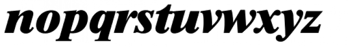 Riccione TS ExtraBold Italic Font LOWERCASE