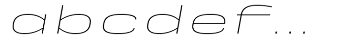 Rice Extra Thin Expanded Oblique FONT