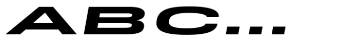 Rice Ultra Expanded Oblique Font UPPERCASE