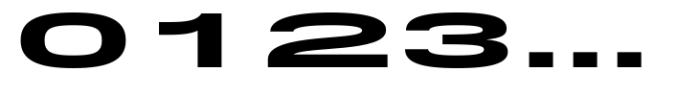 Rice Ultra Expanded Font OTHER CHARS