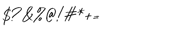 Rich Relation Font OTHER CHARS