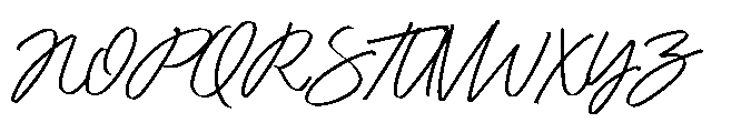 Rich Relation Font UPPERCASE