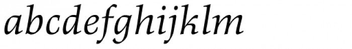 Richler Cyrillic Italic Font LOWERCASE