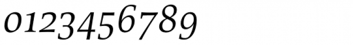 Richler Greek Italic Font OTHER CHARS