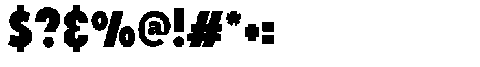 Richobold Regular Font OTHER CHARS