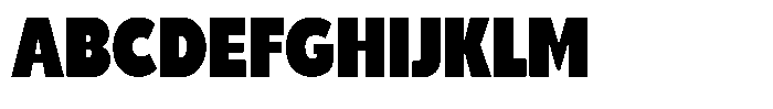 Richobold Regular Font UPPERCASE