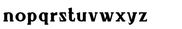 Richsail Bold Font LOWERCASE