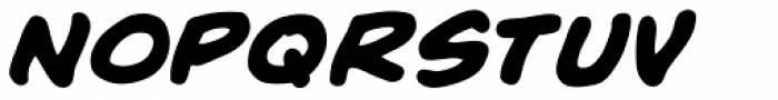 Rick Veitch Bold Italic Font LOWERCASE