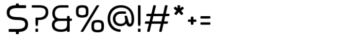 Rickgat Light Rounded Font OTHER CHARS