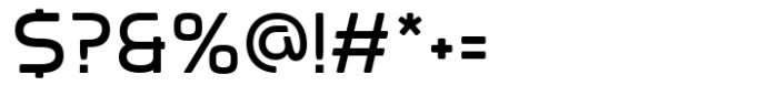 Rickgat Medium Rounded Font OTHER CHARS