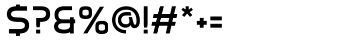 Rickgat Semi Bold Font OTHER CHARS
