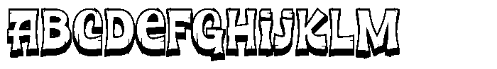 Ricopalm 3 D Extrude FONT