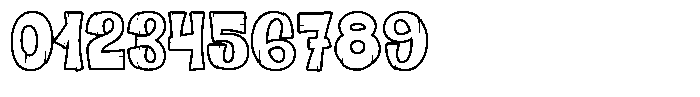 Ricopalm Regular Outline Font OTHER CHARS