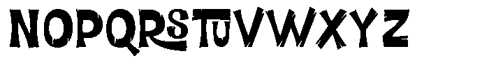 Ricopalm Regular Font UPPERCASE