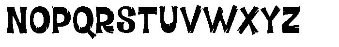 Ricopalm Regular Font LOWERCASE