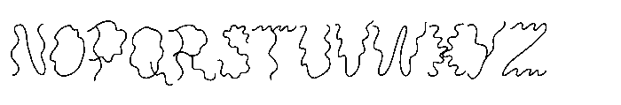 Ride The Wave Font UPPERCASE