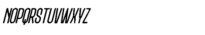 Ridjames Italic Font UPPERCASE
