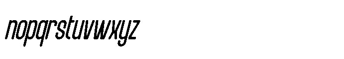Ridjames Italic Font LOWERCASE