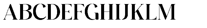 Ridley Regular Font UPPERCASE