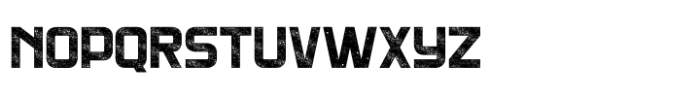 Riebsons Two Rough Bold Font UPPERCASE
