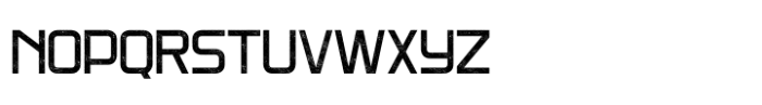 Riebsons Two Rough Regular Font LOWERCASE