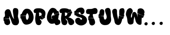Rift Punk Graffiti Solid Font UPPERCASE