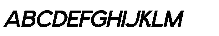 Rifton Staycation Italic Font UPPERCASE