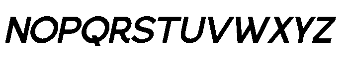 Rifton Staycation Italic Font UPPERCASE