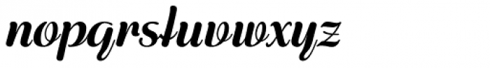 Rigaer Tango Swash Bold Font LOWERCASE