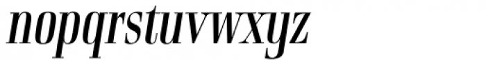 Rigatoni Italic Font LOWERCASE