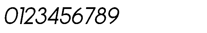 Rigden Regular_Italic Font OTHER CHARS