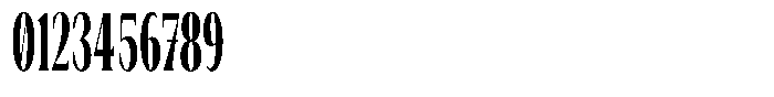 Rigeras Black Sr25 Alt Ultra Condensed Font OTHER CHARS