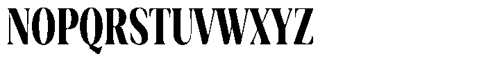 Rigeras Black Sr25 Condensed Font UPPERCASE