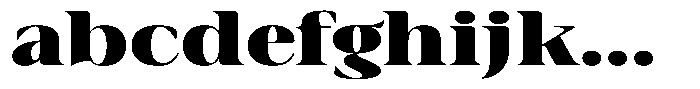 Rigeras Black Sr25 Expanded FONT