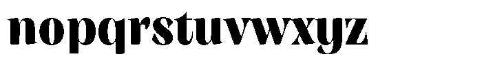 Rigeras Black Sr75 Alt Font LOWERCASE