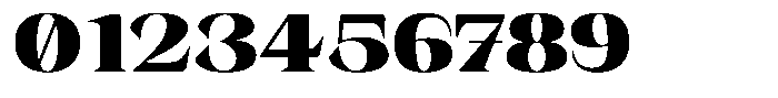 Rigeras Black Sr75 Expanded Font OTHER CHARS