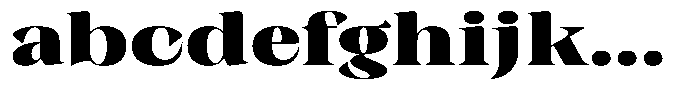 Rigeras Black Sr75 Expanded FONT