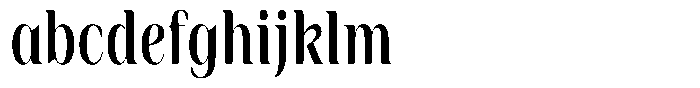 Rigeras Bold Sr25 Alt Condensed FONT
