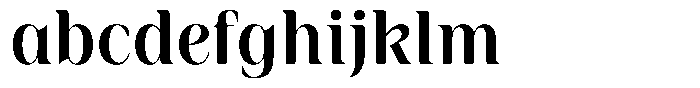 Rigeras Bold Sr25 Alt FONT