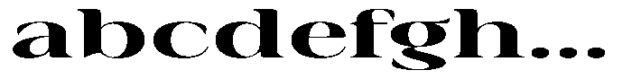 Rigeras Bold Sr25 Ultra Expanded FONT