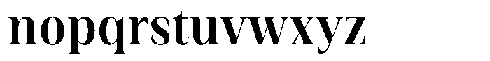 Rigeras Bold Sr25 Font LOWERCASE